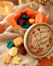 Μικρή προεπιλεγμένη φωτογραφία AUTUMN WHISPER WAX MELTS 85gr